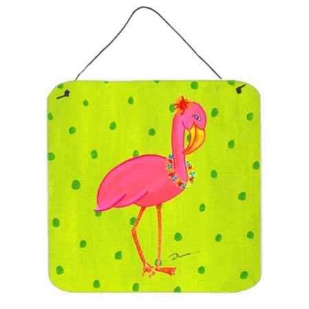 MICASA Bird Flamingo Aluminium Metal Wall or Door Hanging Prints MI239566